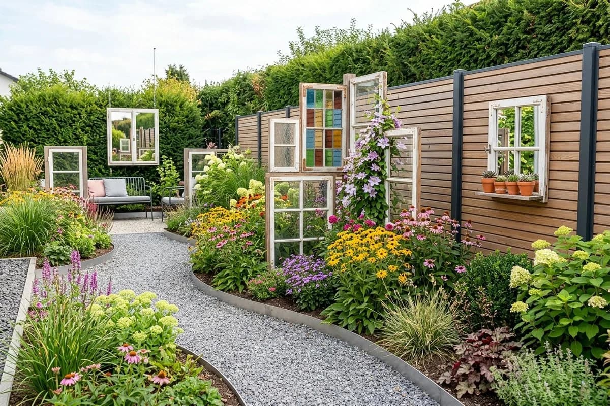 Alte Fenster als Deko im Garten: 7 kreative Ideen – Titelbild