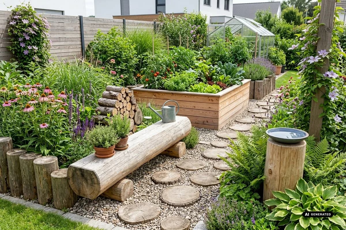 Baumstamm im Garten dekorieren: 9 schöne Ideen – Titelbild