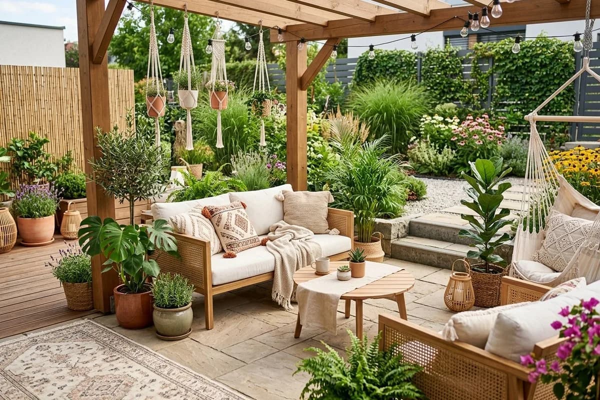 Boho-Garten gestalten: 8 schöne Ideen – Titelbild