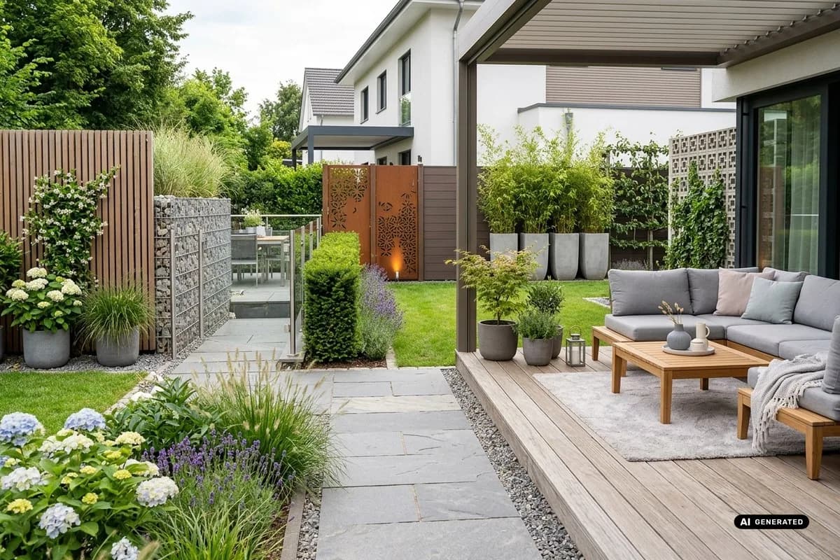 Garten-Abtrennung Ideen: 9 schöne Inspirationen – Titelbild