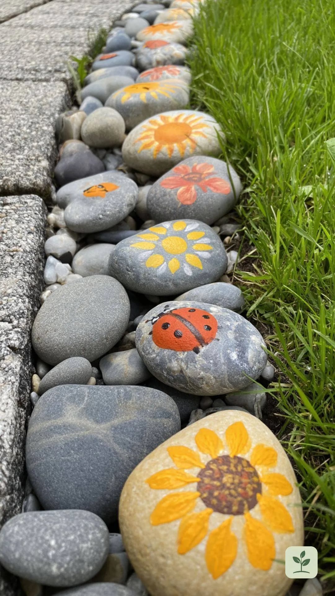 garten-deko-ideen-bemalte-kieselsteine