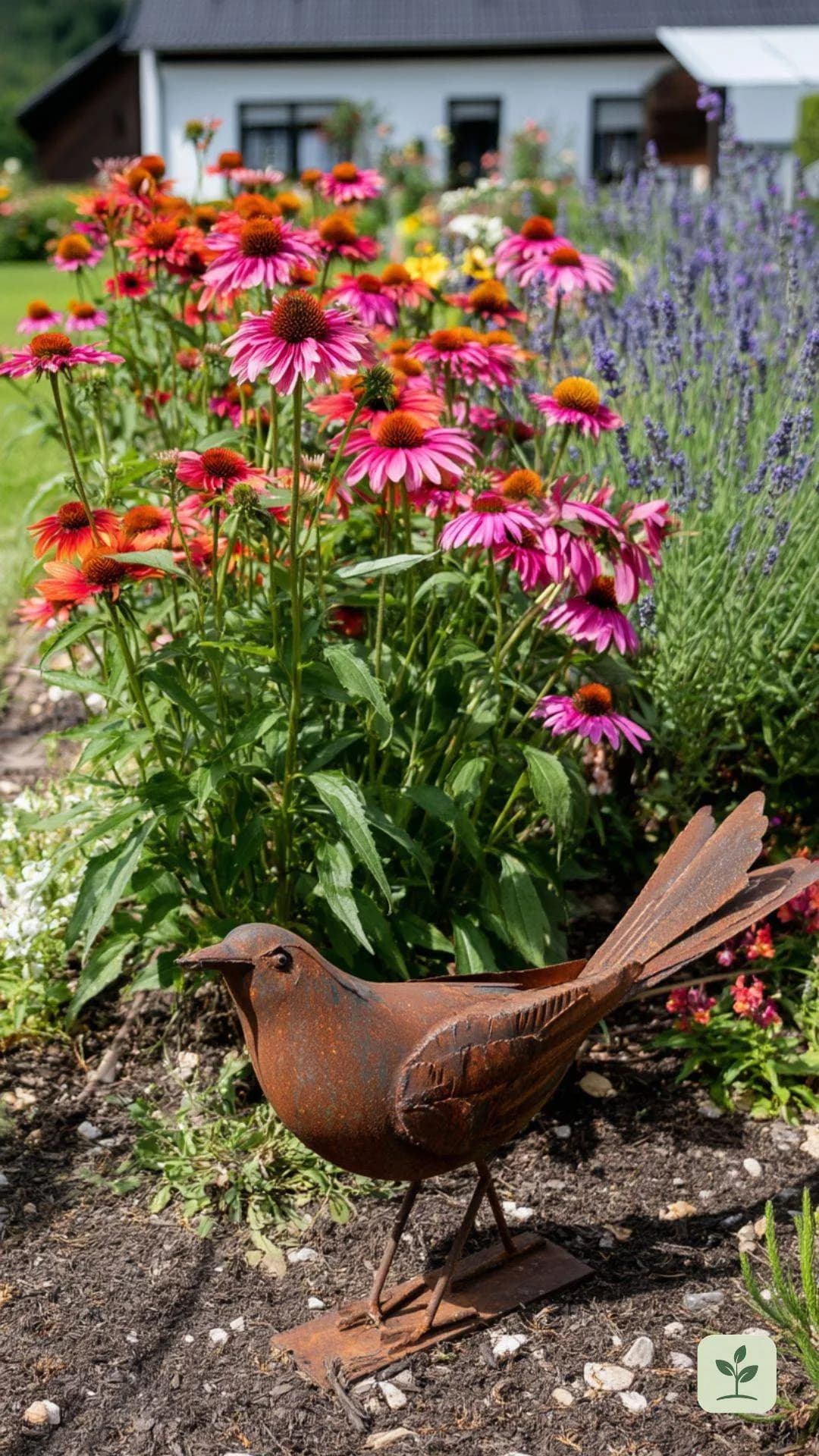 garten-deko-ideen-edelrost-beetstecker