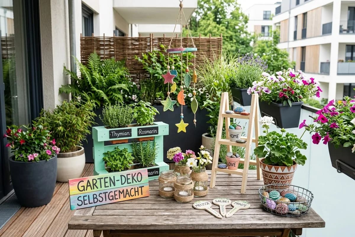 Selbstgemachte Garten-Deko: 8 kreative Ideen – Titelbild