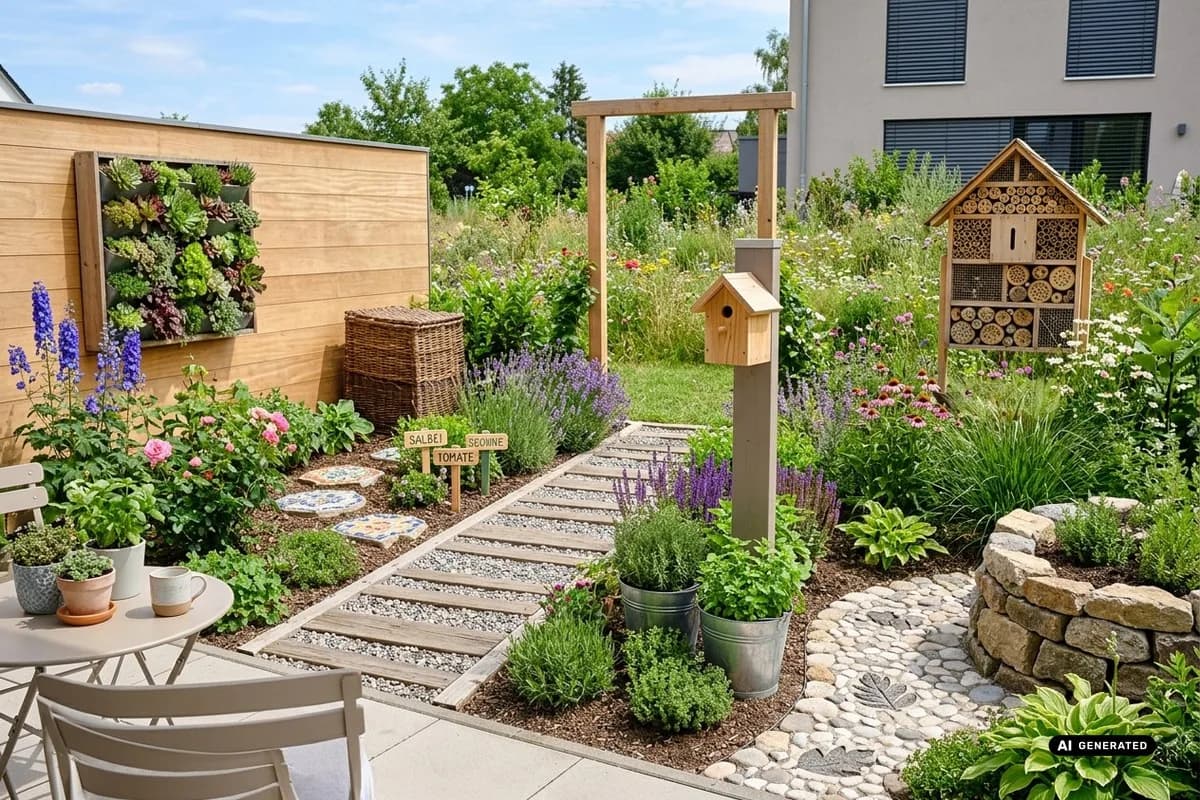 Garten-DIY: 9 kreative Ideen – Titelbild