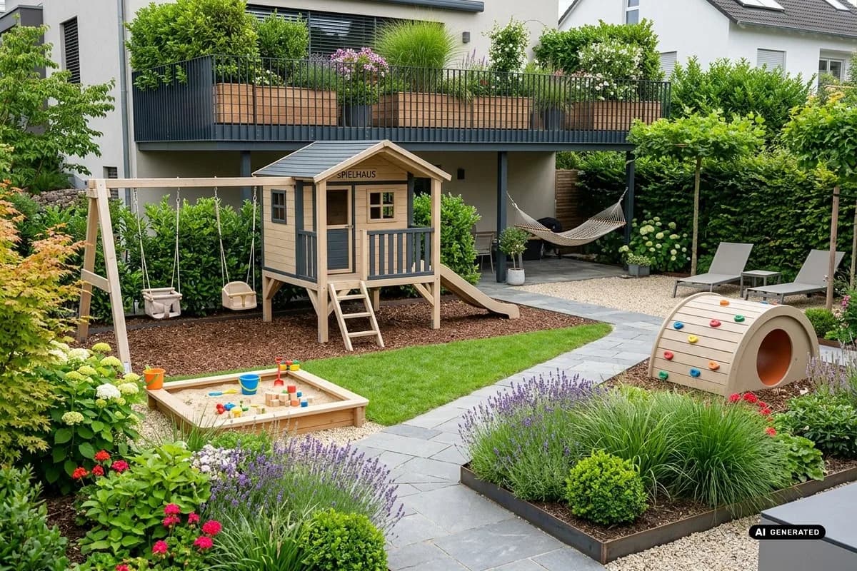 Kinderbereich im Garten: 8 schöne Ideen – Titelbild