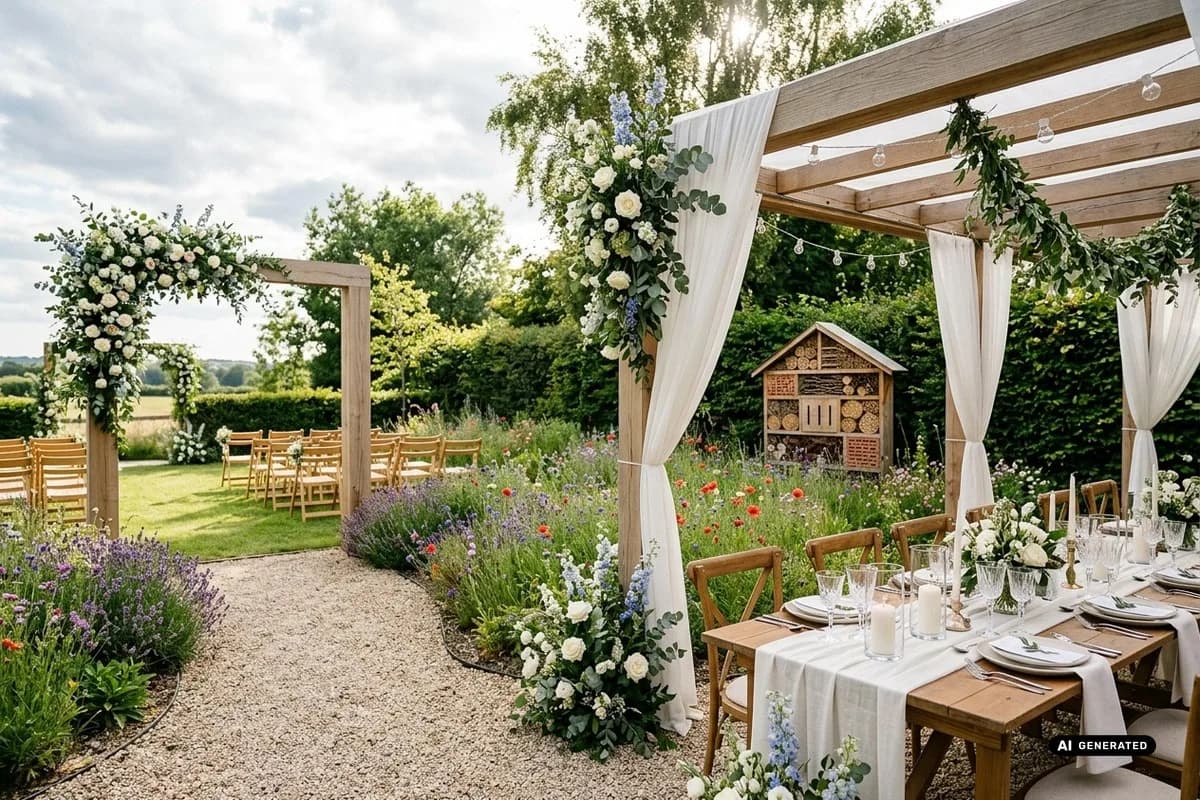 Hochzeitsfeier im Garten: 7 schöne Ideen – Titelbild