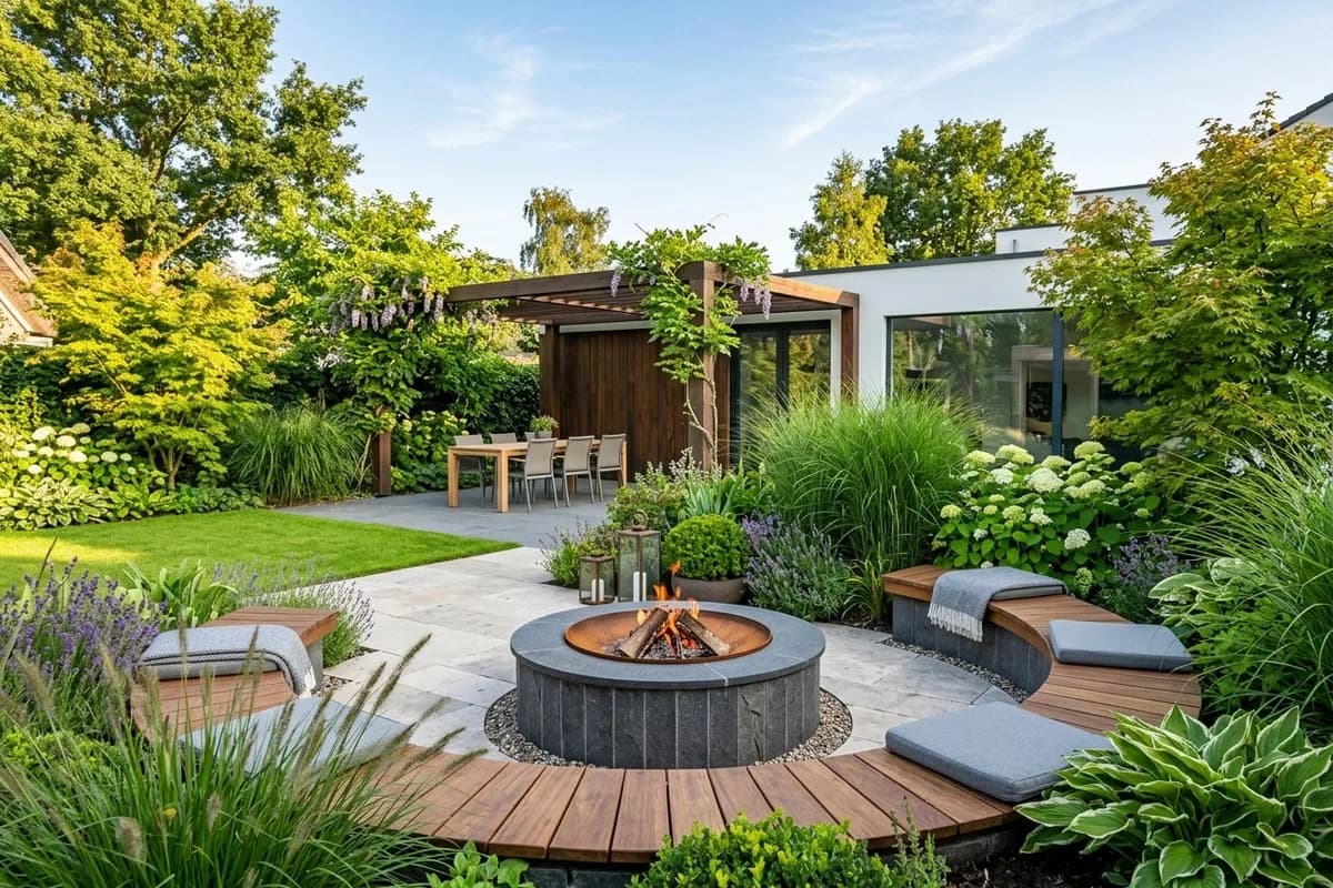 Lagerfeuerstelle im Garten: 11 schöne Ideen – Titelbild