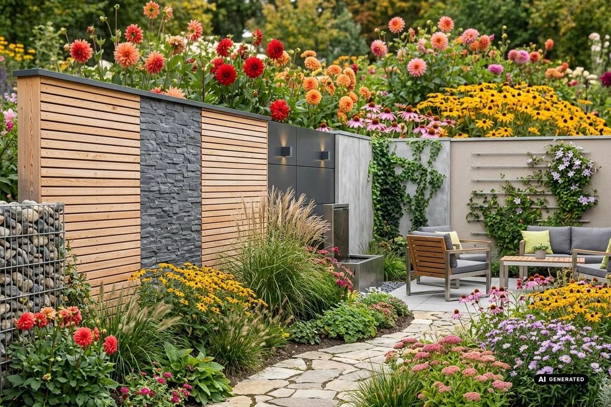 Mauer im Garten verkleiden: 10 schöne Ideen – Titelbild