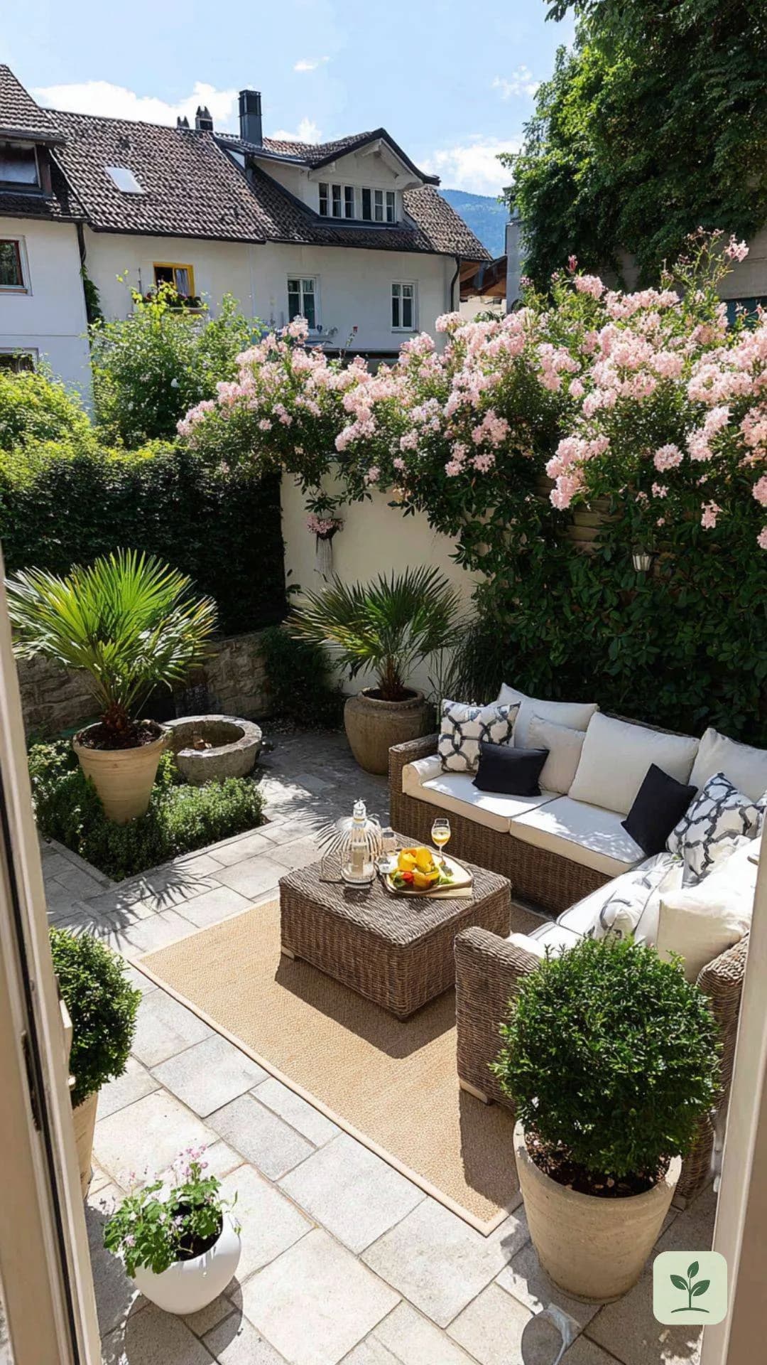 oleander-sichtschutz-pflanzen-terrasse