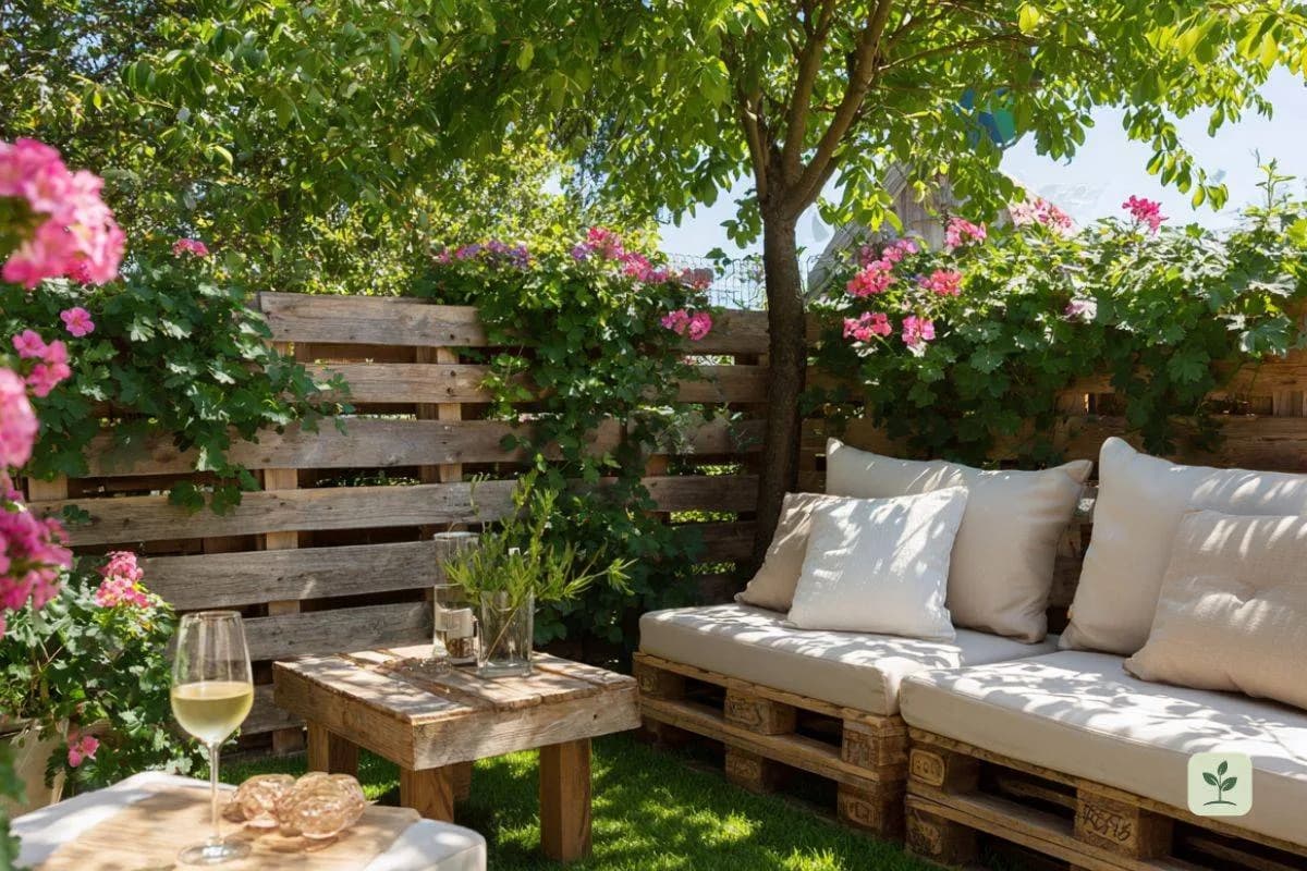 paletten-sichtschutz-garten