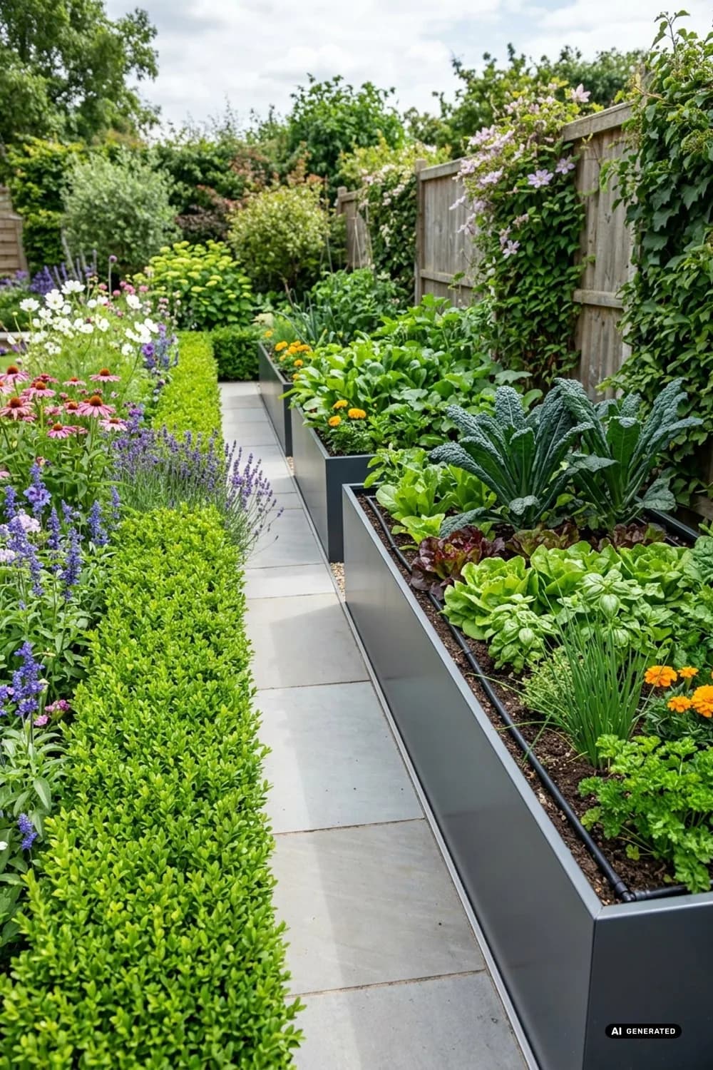 Schmale Hochbeete: Gärtnern mit Komfort – Schmaler Garten: 10 clevere Ideen
