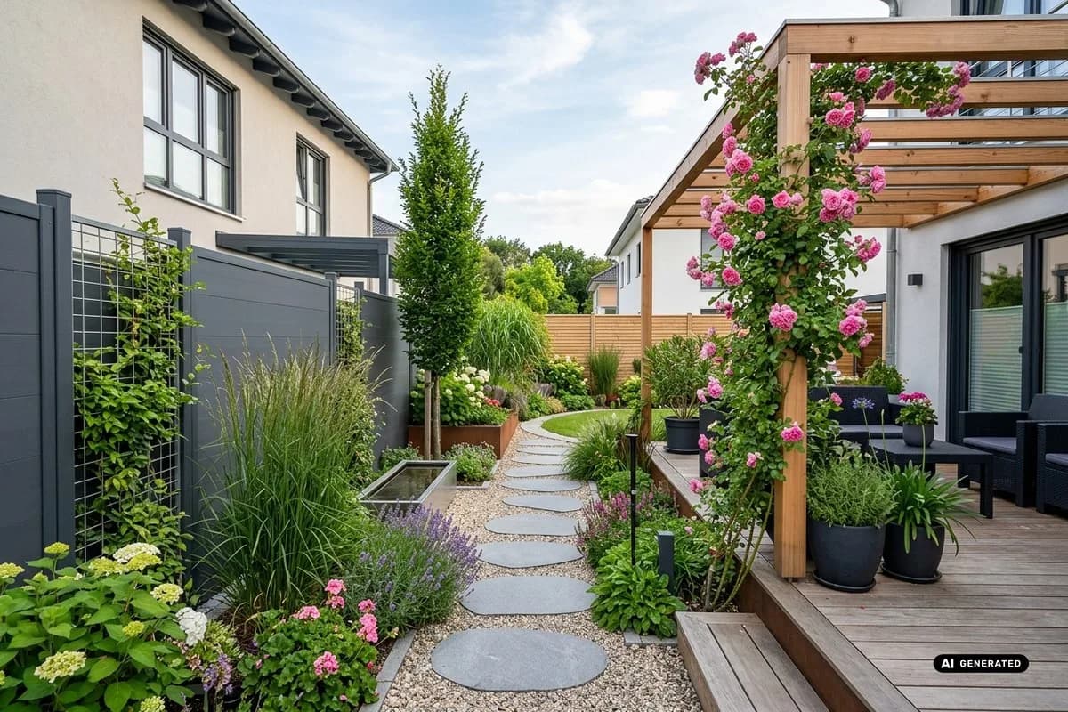 Schmaler Garten: 10 clevere Ideen – Titelbild