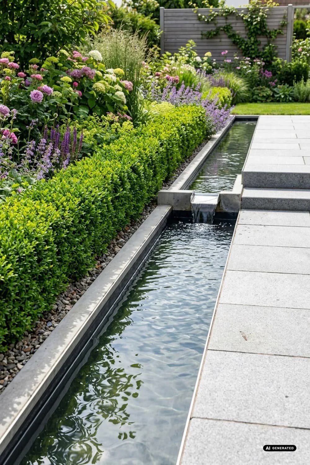 Wasserspiele: Ein flüsterndes Highlight – Schmaler Garten: 10 clevere Ideen
