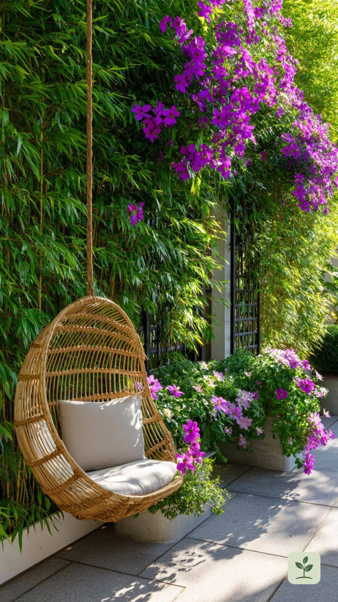 sichtschutz-terrasse-bambus-kletterpflanzen