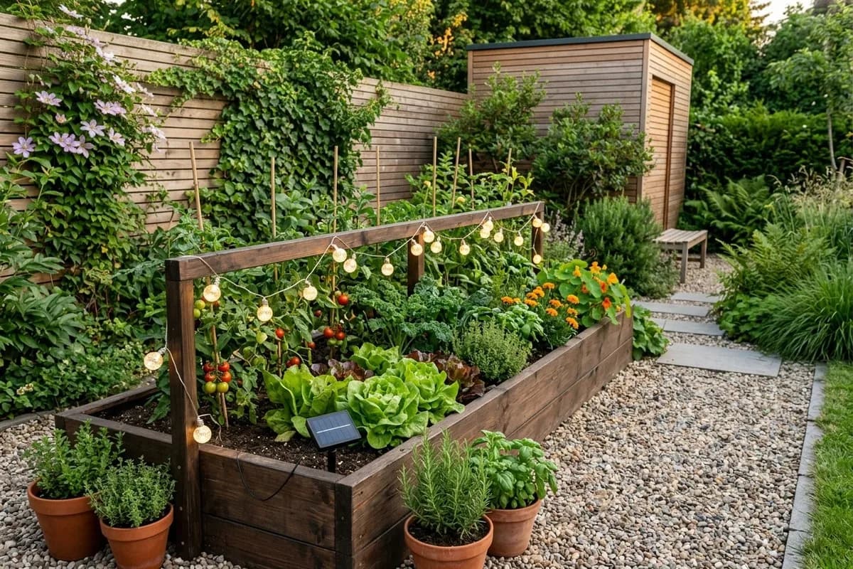 Solar-Lichterkette im Garten: 8 schöne Ideen – Titelbild