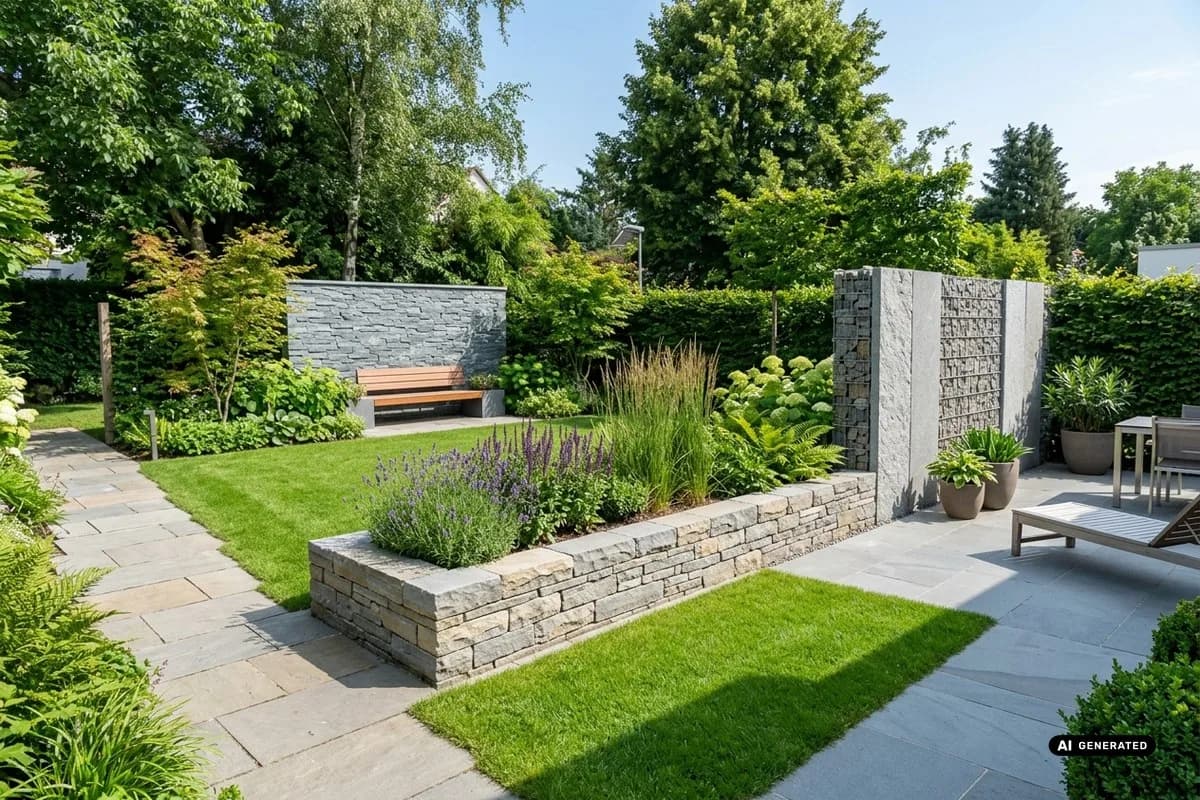 Steinmauer im Garten: 10 schöne Ideen – Titelbild