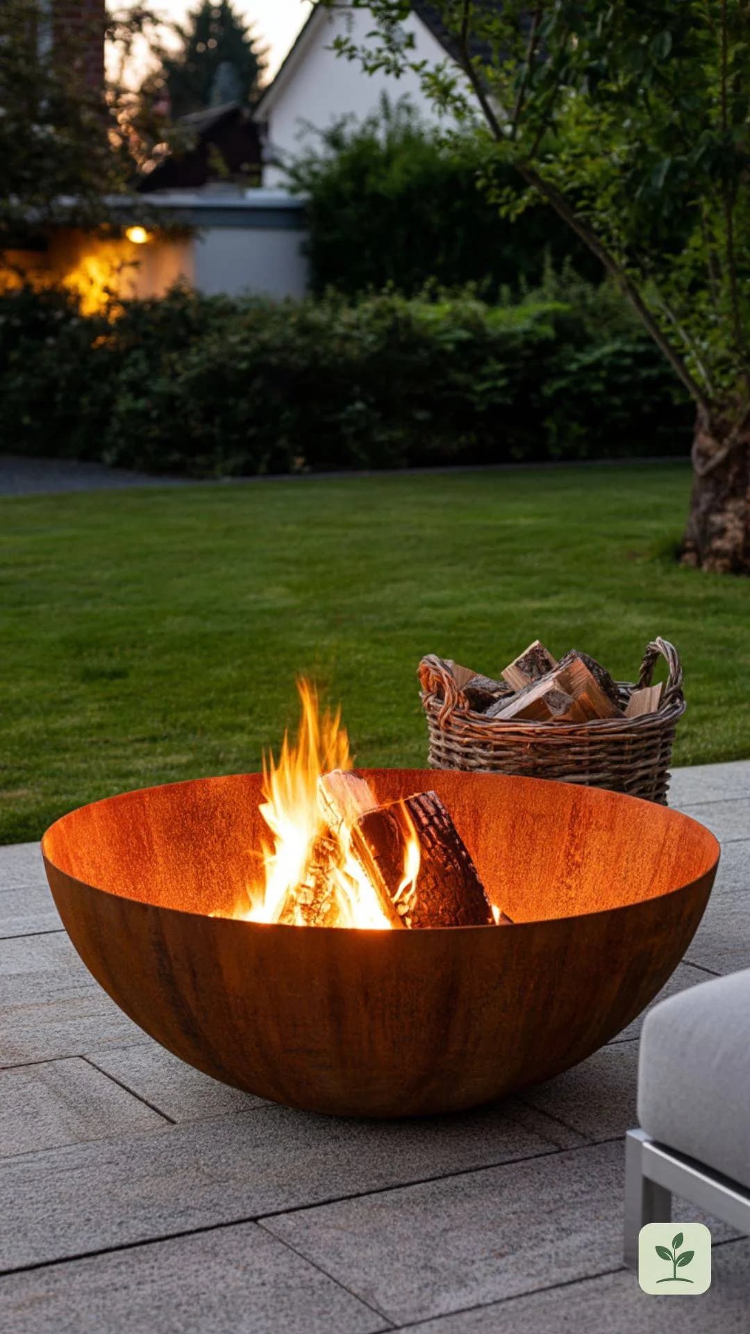 terrasse-dekorieren-feuerschale