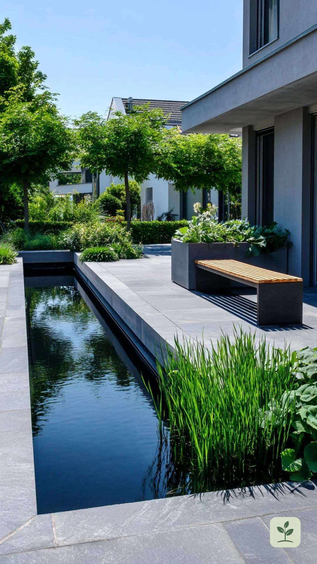 terrasse-mit-beet-und-wasserbecken