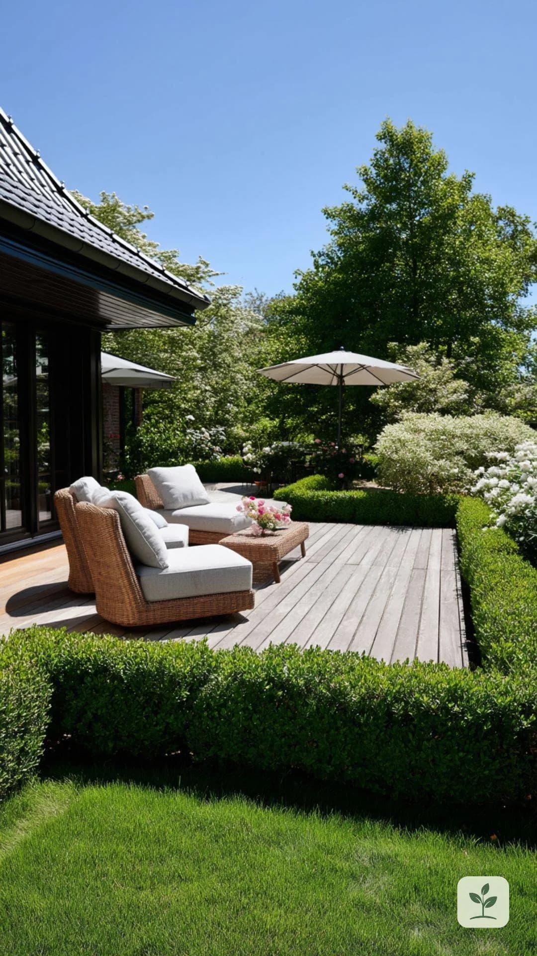 terrasse-umrandung-hecke-buchsbaum