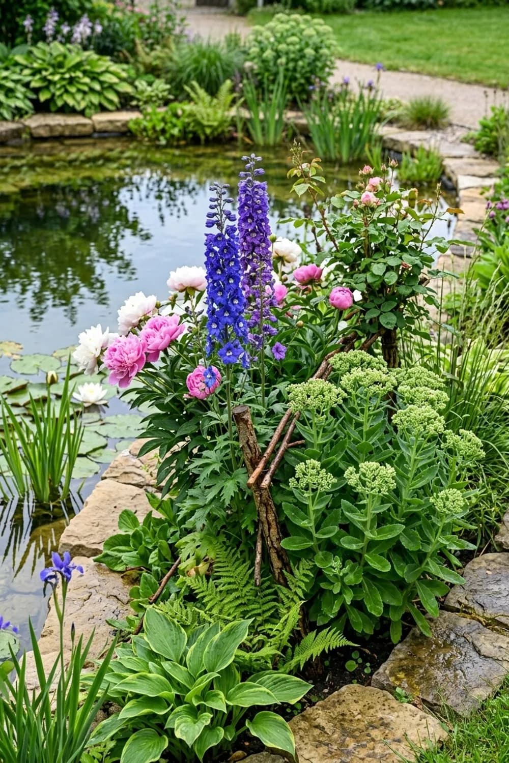 Stabile Pflanzenstützen: Halt für Stauden und Rosen – Äste als Deko im Garten: 9 kreative Ideen