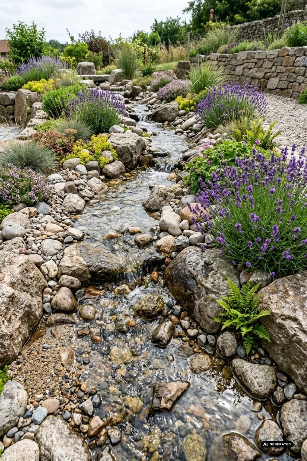 Der naturnahe Bachlauf: Ein Stück Wildnis zu Hause – Bachlauf im Garten anlegen: 11 schöne Ideen