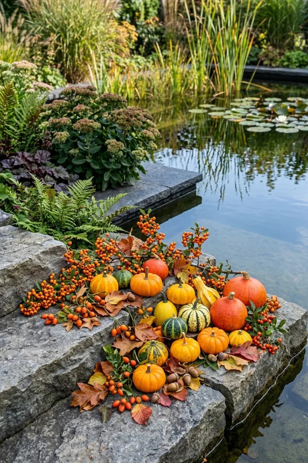 Kürbisse und Zierfrüchte: Die einfachste und schönste Herbstdeko – Balkon im Herbst gestalten: 10 schöne Ideen