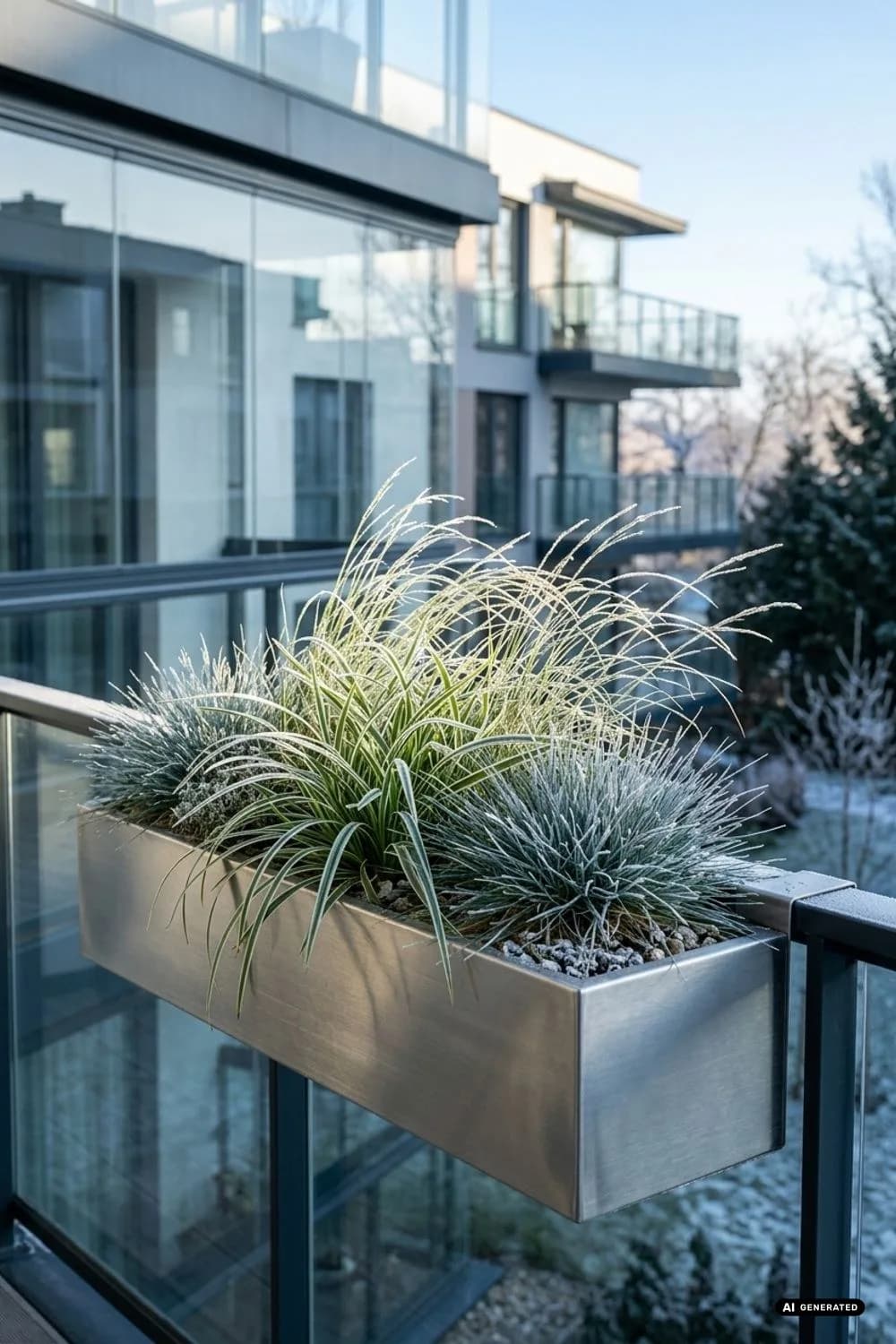 Ziergräser (Carex, Festuca): Filigrane Leichtigkeit und Struktur – 12 Ideen für Balkonkästen im Winter (ohne Blüten, trotzdem schön)