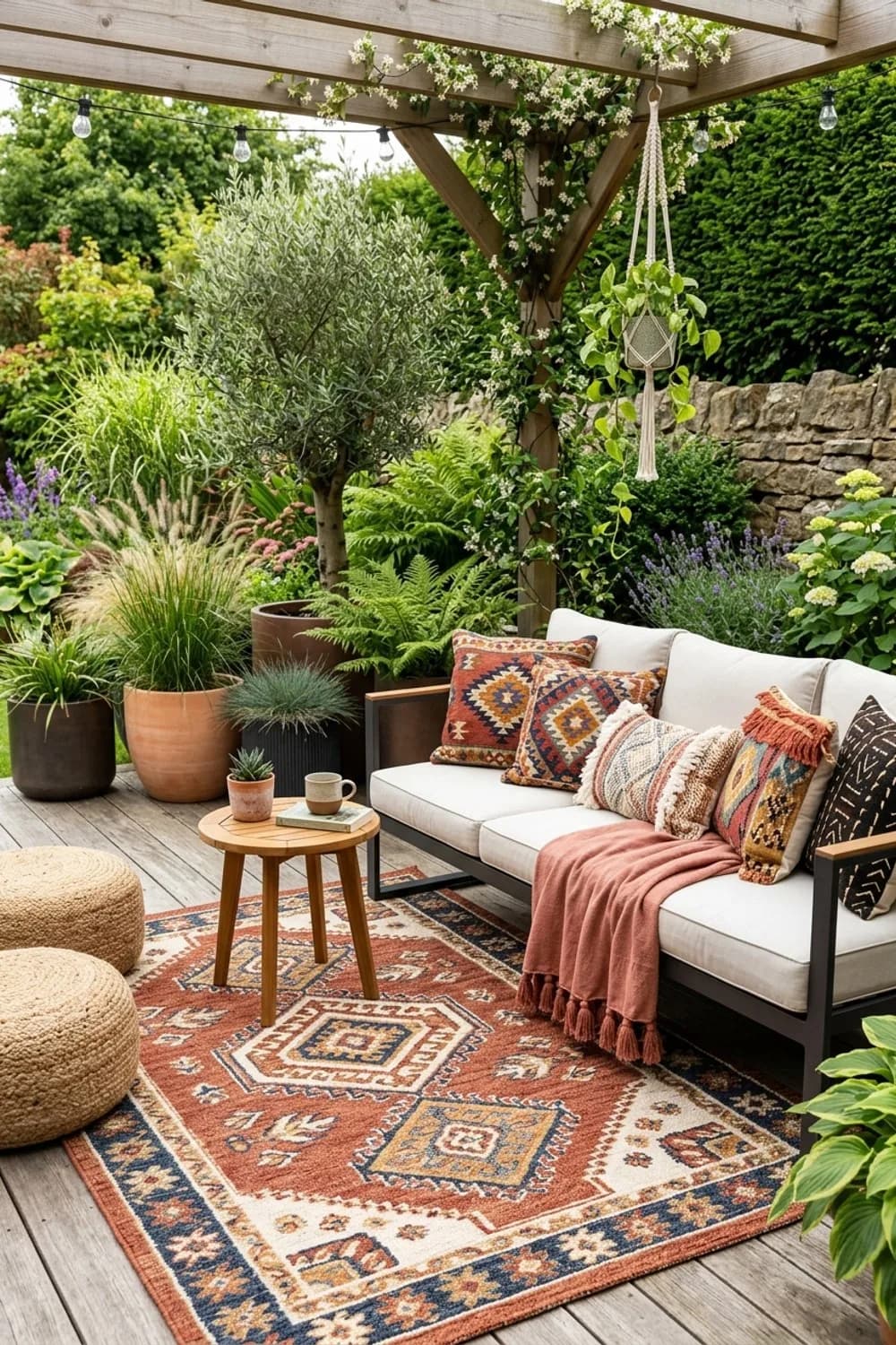 Textilien, die zum Träumen einladen: Gemütlichkeit zum Anfassen – Boho-Garten gestalten: 8 schöne Ideen
