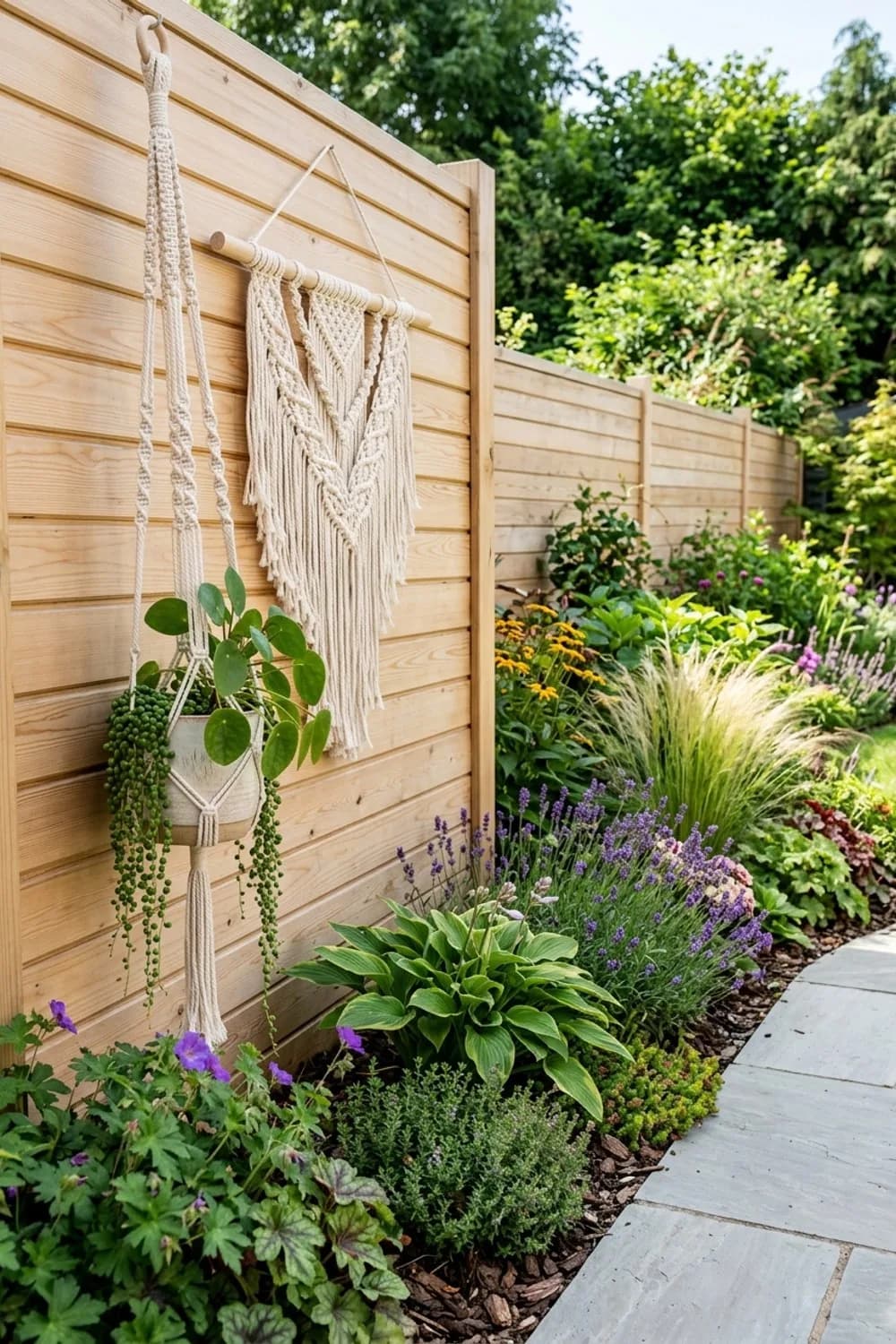 Makramee & weiche Textilien: Der Feinschliff für die Wände – Boho-Terrasse Outdoor: 10 schöne Ideen