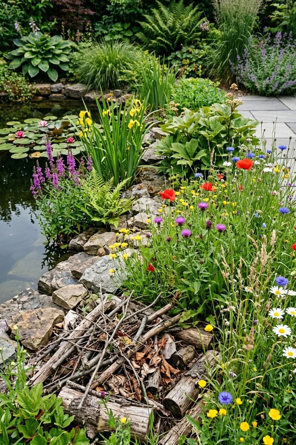 Ein Paradies für Insekten: Die wilde Ecke – Cottage-Garten anlegen: 11 romantische Ideen