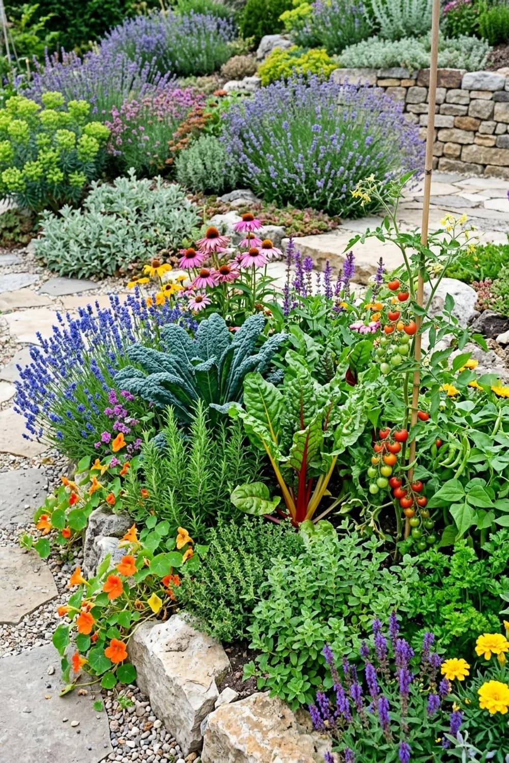 Essbares und Schönes gemischt: Der Naschgarten-Aspekt – Cottage-Garten anlegen: 11 romantische Ideen