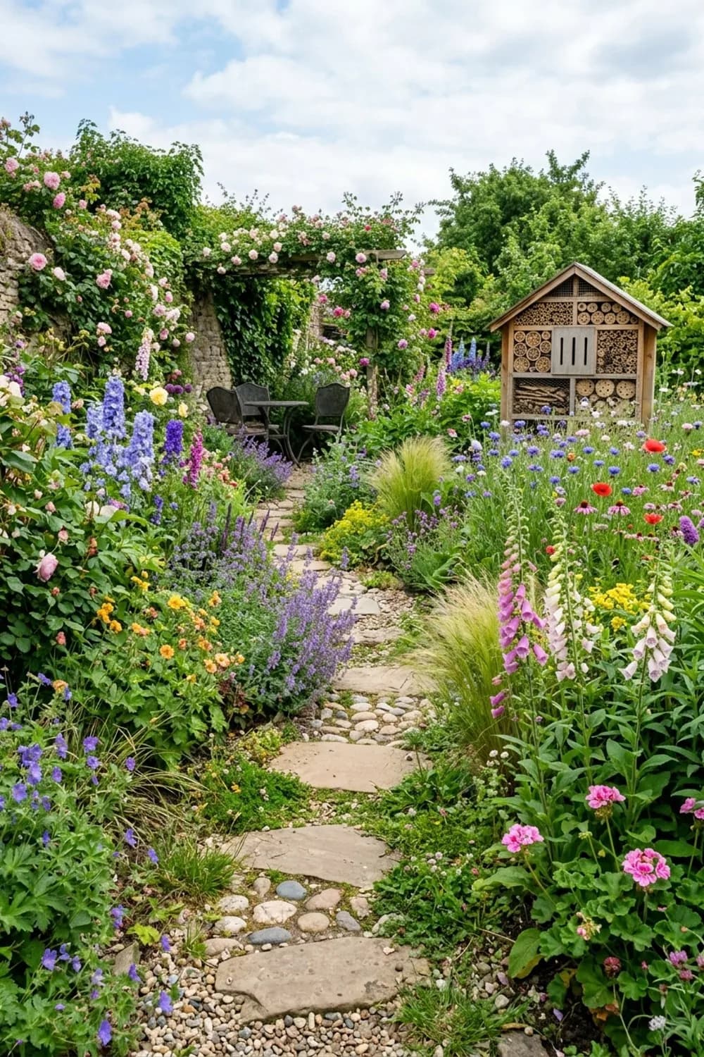 Gewundene Pfade: Wege, die zum Träumen einladen – Cottage-Garten anlegen: 11 romantische Ideen