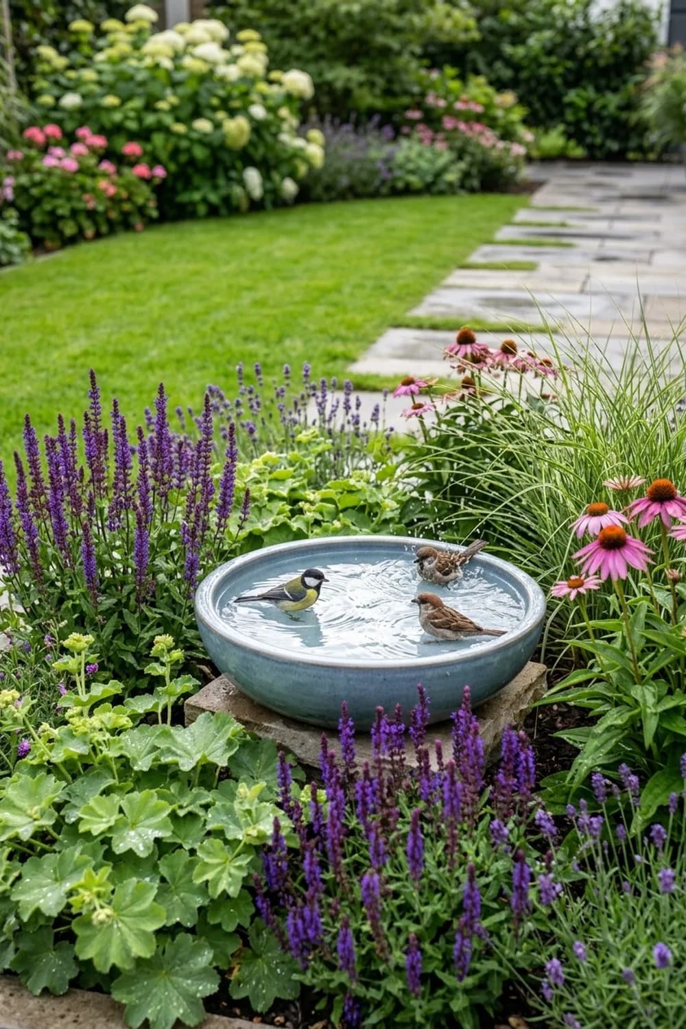 Plätscherndes Wasser: Ein Quell des Lebens – Cottage-Garten anlegen: 11 romantische Ideen