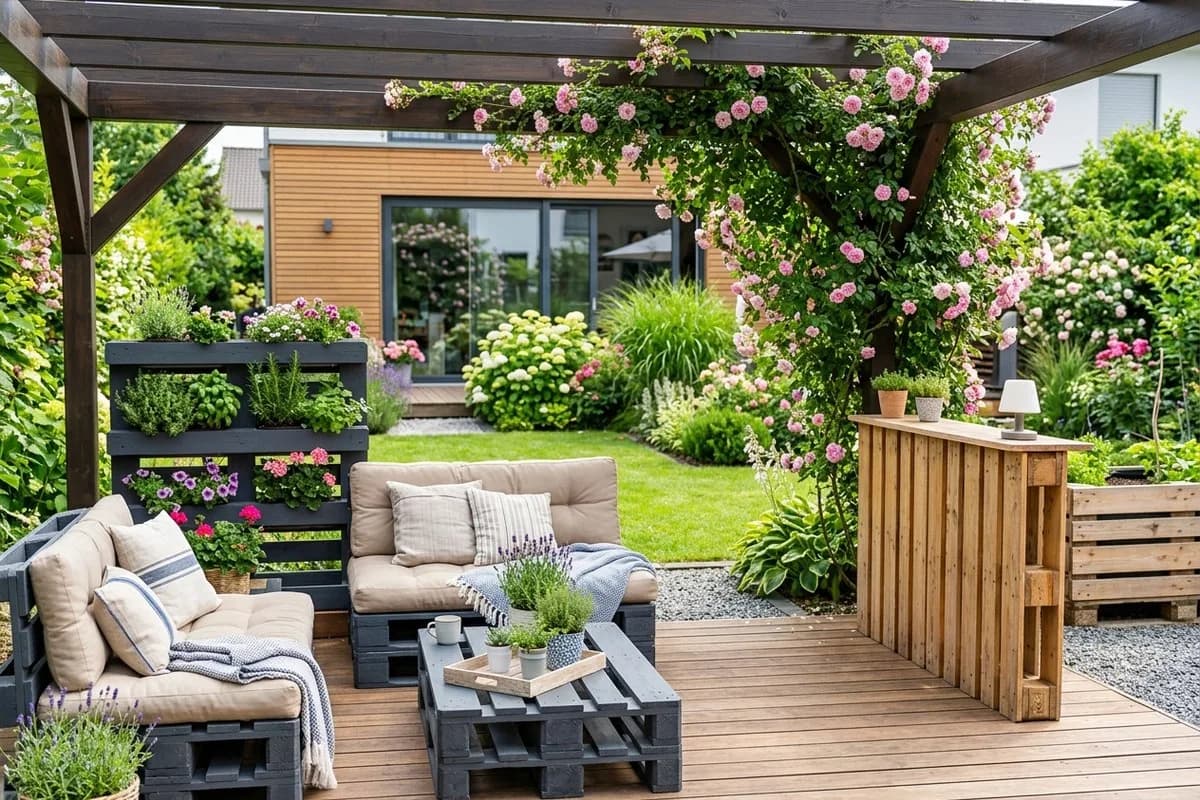 Europaletten-Ideen für den Garten: 11 kreative Projekte – Titelbild