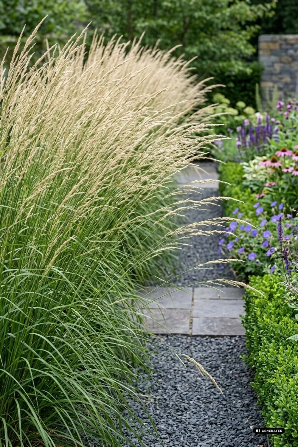 Gräserhecken: Leichtigkeit und Bewegung im Wind – Garten-Abtrennung Ideen: 9 schöne Inspirationen