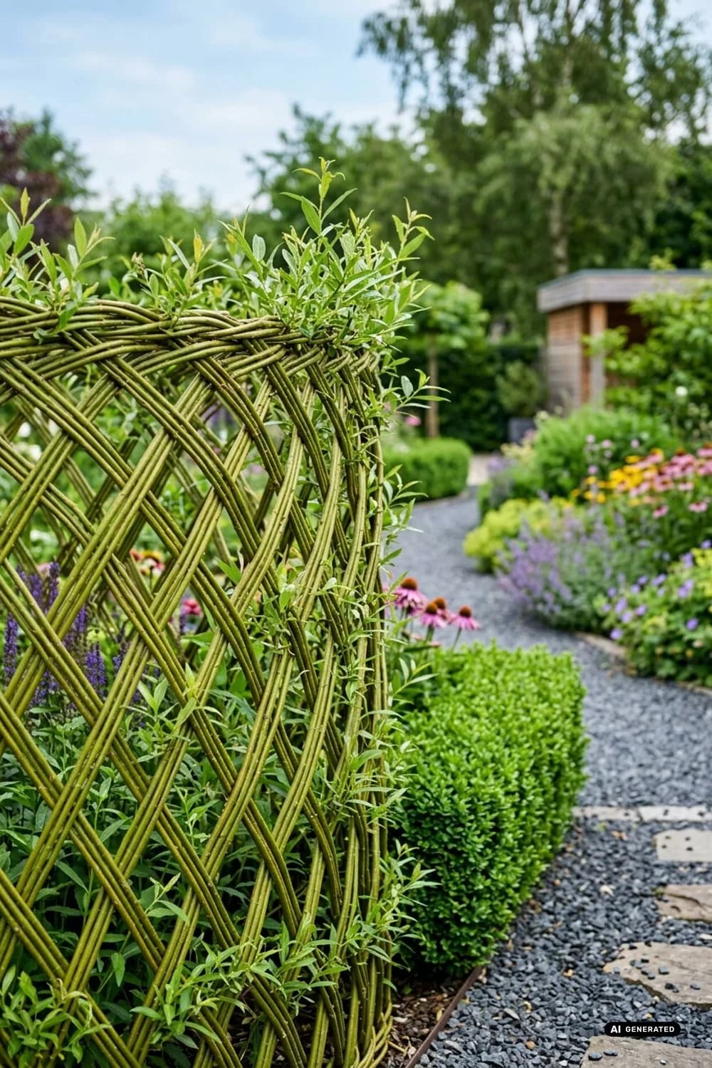 Lebende Weidenzäune: Natürlicher Charme mit Tradition – Garten-Abtrennung Ideen: 9 schöne Inspirationen