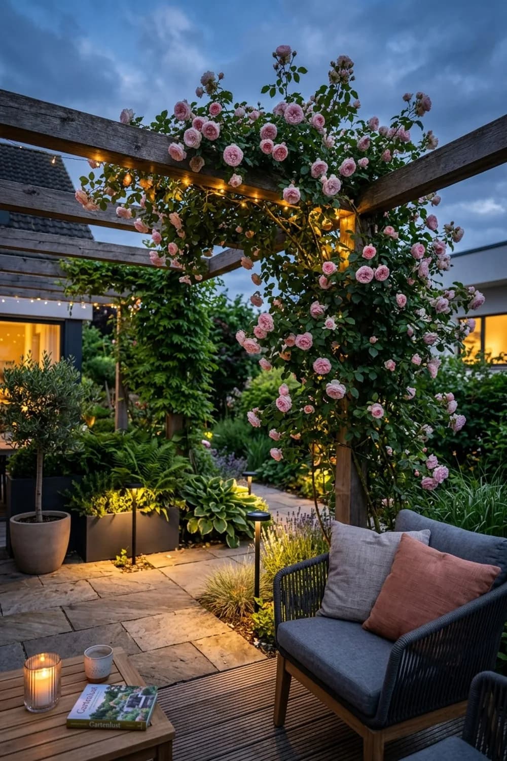 Lichtakzente: Magische Stimmung nach Sonnenuntergang – Garten dekorieren: 8 schöne Ideen