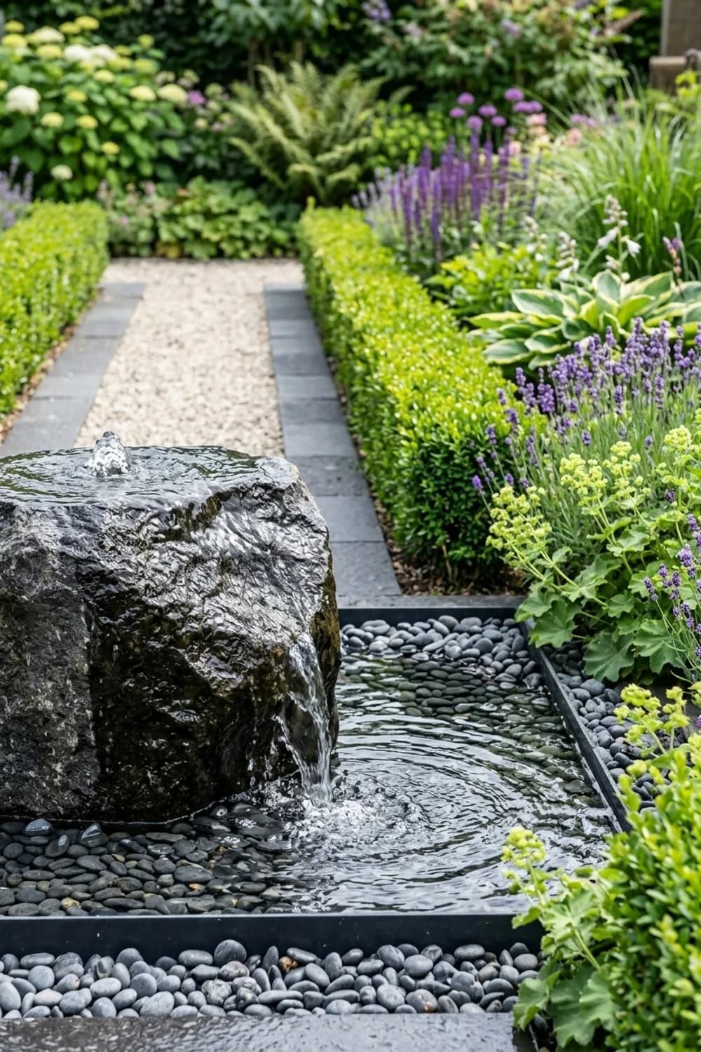 Wasserspiele & Miniteiche: Beruhigendes Plätschern – Garten dekorieren: 8 schöne Ideen