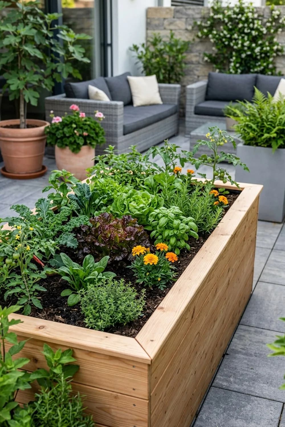 Einfaches Hochbeet aus Holz: Gärtnern ohne Rückenschmerzen – Selbermachen im Garten: 7 kreative Ideen