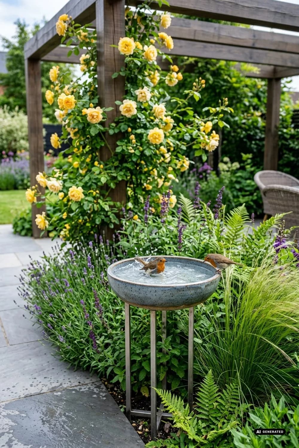 Die DIY-Vogeltränke: Eine Oase für gefiederte Freunde – Garten-DIY-Ideen: 9 kreative Projekte