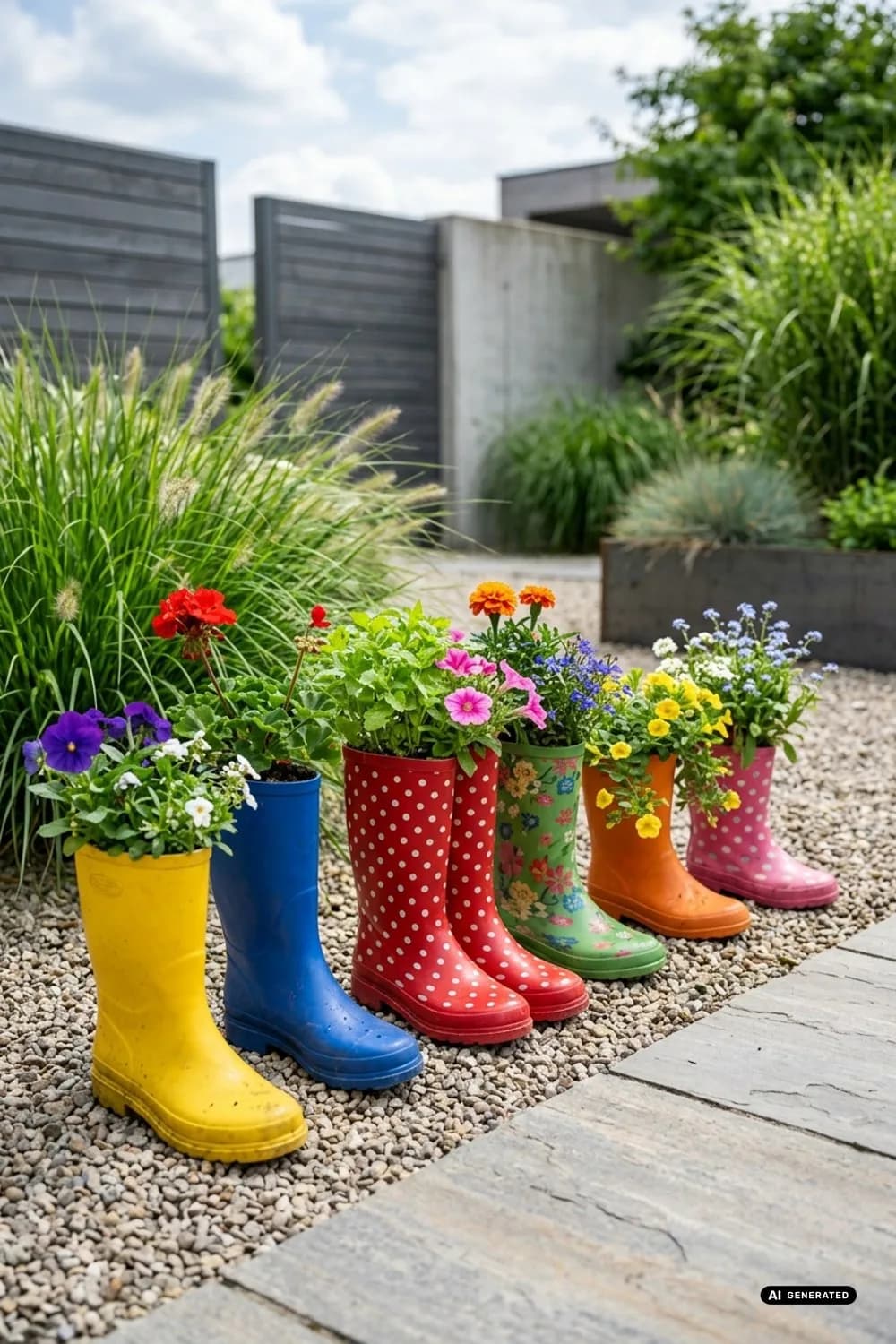 Upcycling-Pflanzgefäße: Bunter Charme für Balkon und Terrasse – Garten-DIY-Ideen: 9 kreative Projekte