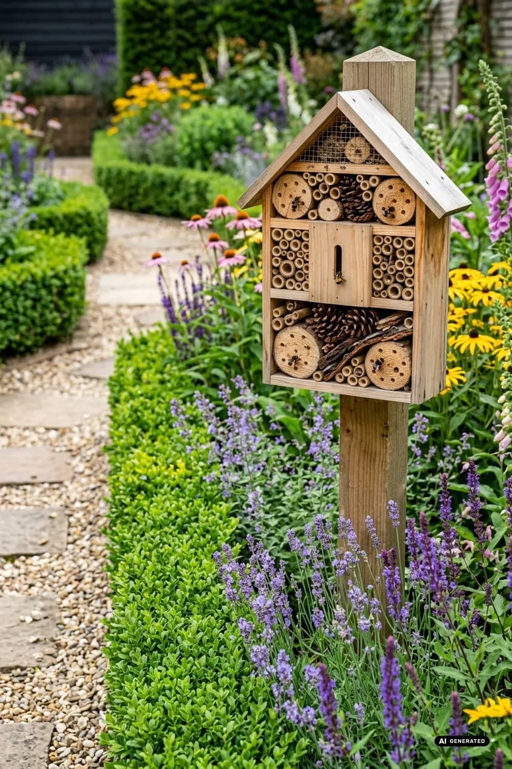 Insektenhotel: Ein Zuhause für nützliche Helfer – Garten-DIY: 9 kreative Ideen