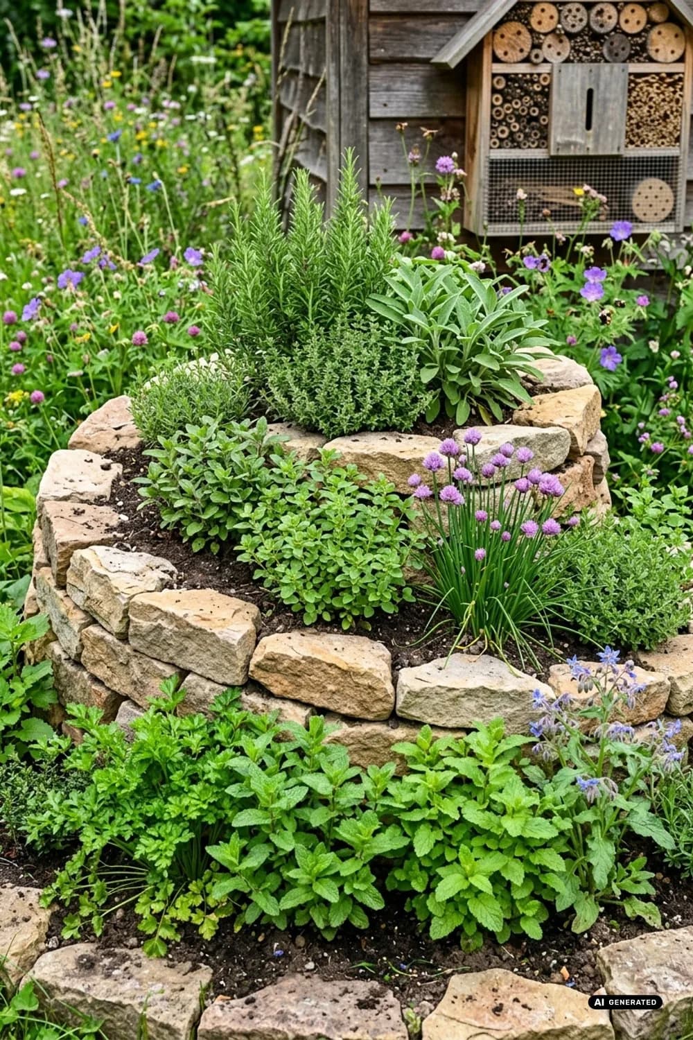Die duftende Kräuterspirale: Aromatisch und praktisch – Garten im Landhausstil: 10 charmante Ideen