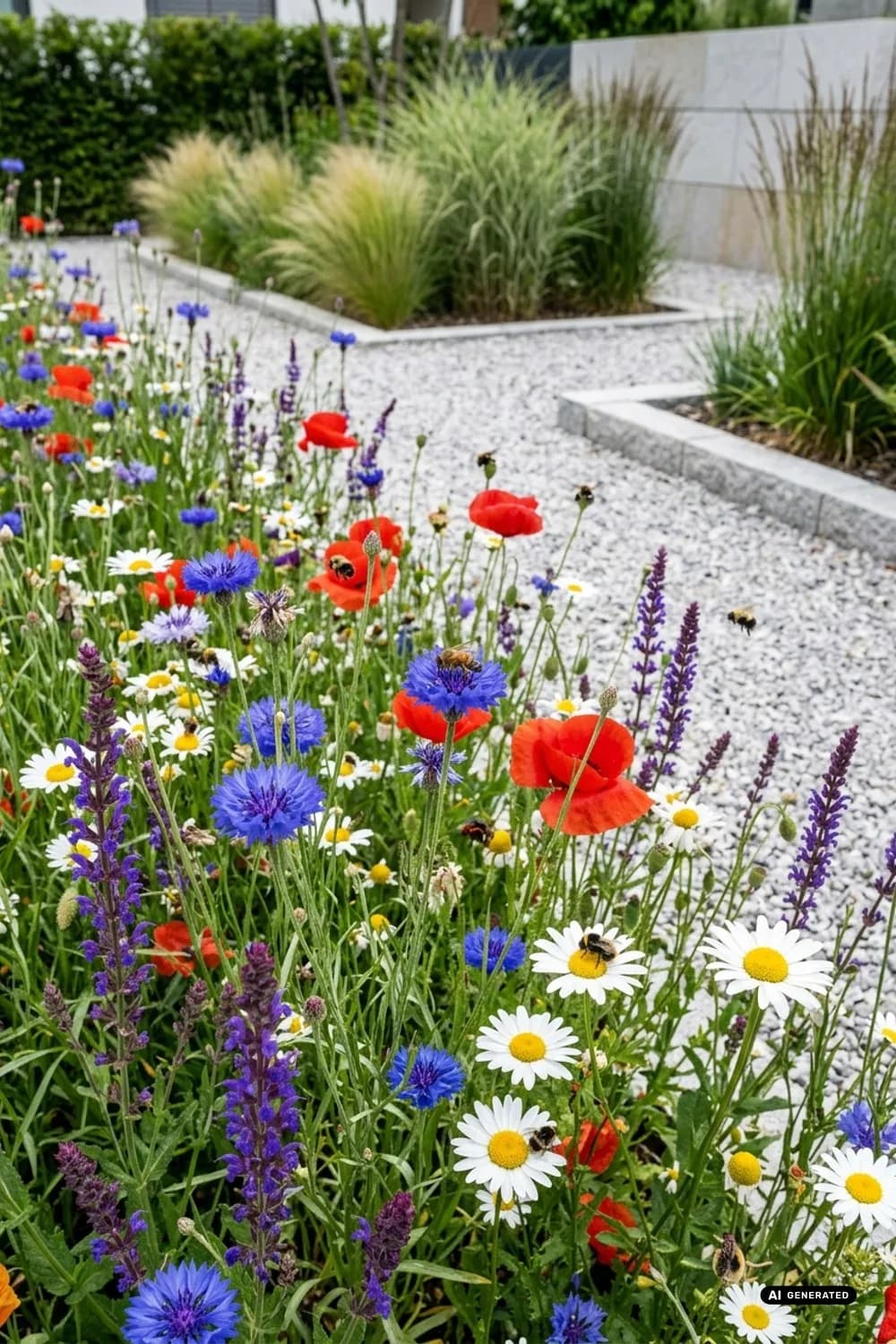 Die Wildblumenwiese: Ein Summen und Brummen – Garten im Landhausstil: 10 charmante Ideen