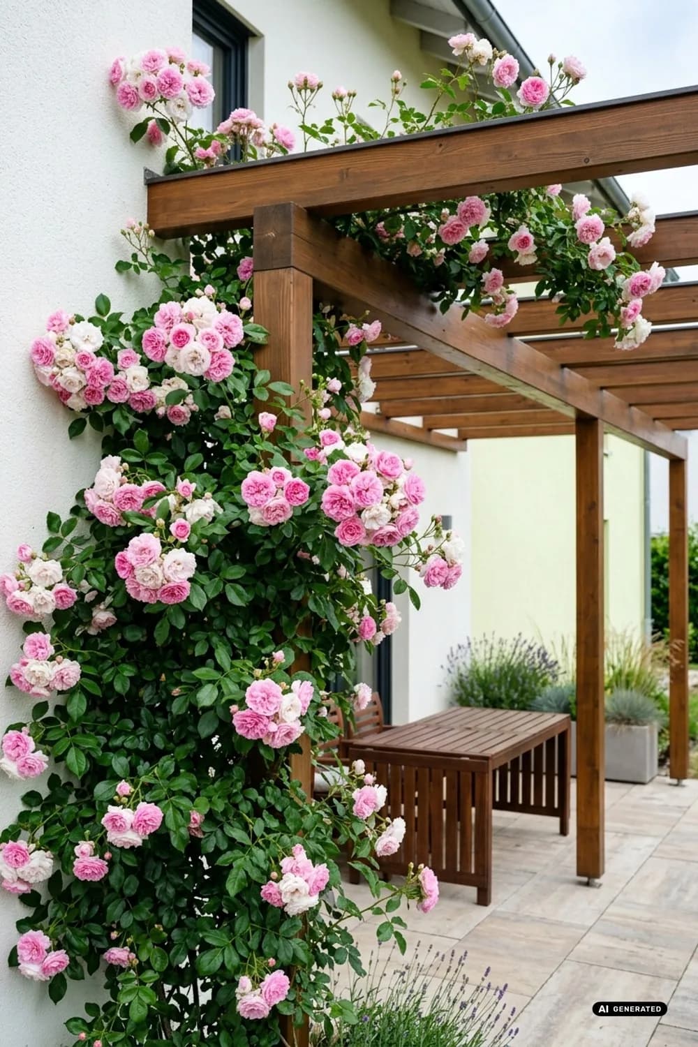 Romantische Kletterrosen: Fassaden und Pergolen verzaubern – Garten im Landhausstil: 10 charmante Ideen