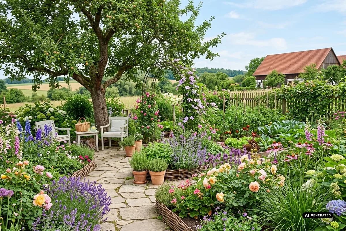 Garten im Landhausstil: 10 charmante Ideen – Titelbild