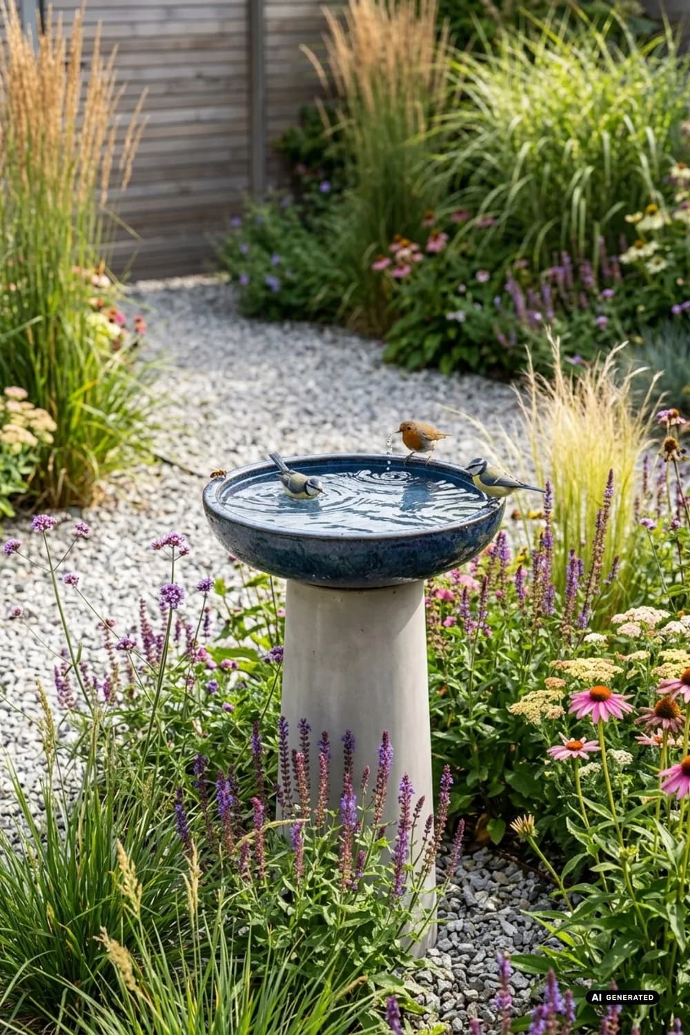 Wasser im Garten: Eine Oase für Vögel und Insekten – Garten im Landhausstil: 10 charmante Ideen