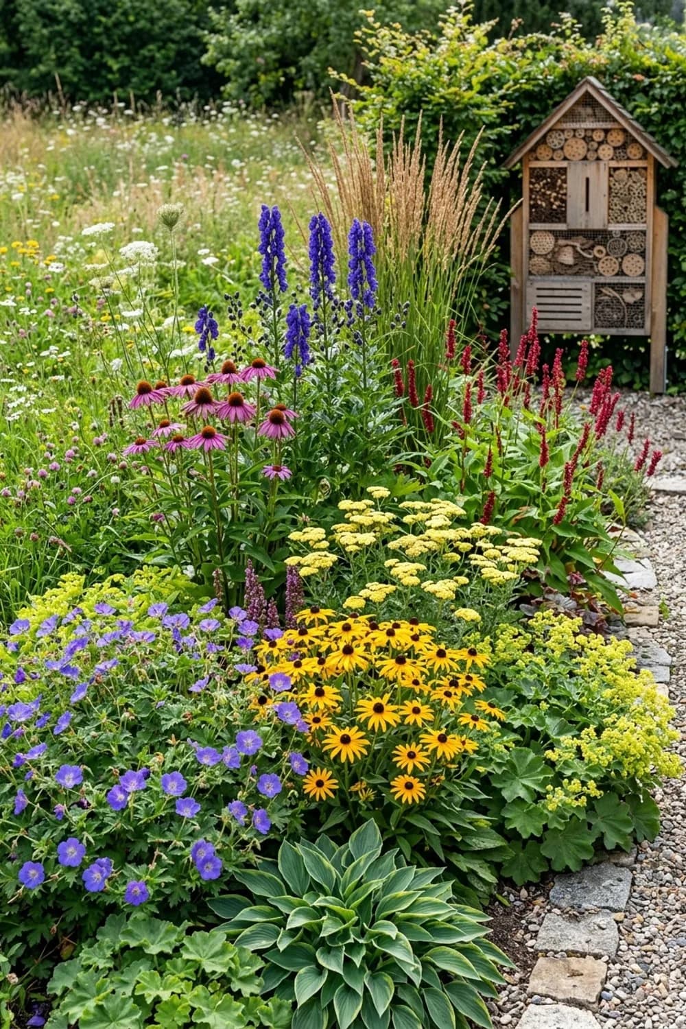 Das Staudenbeet in Schichten: Dynamik das ganze Jahr – Garten Inspiration: 9 schöne Ideen