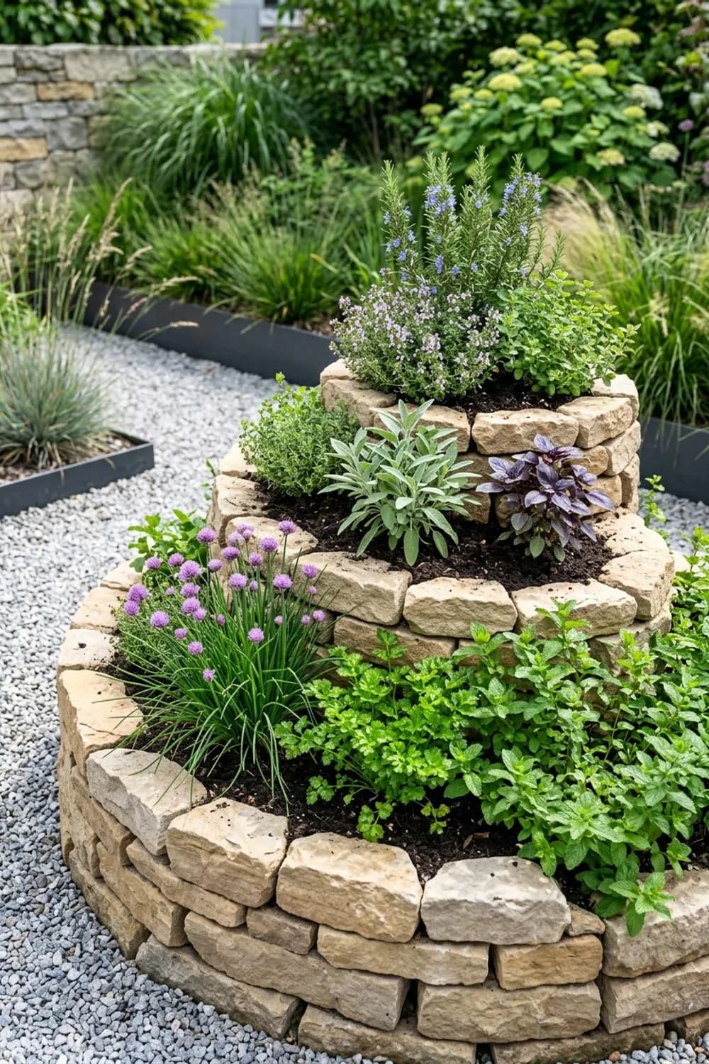 Die Kräuterspirale: Aromatisch, schön und praktisch – Garten Inspiration: 9 schöne Ideen