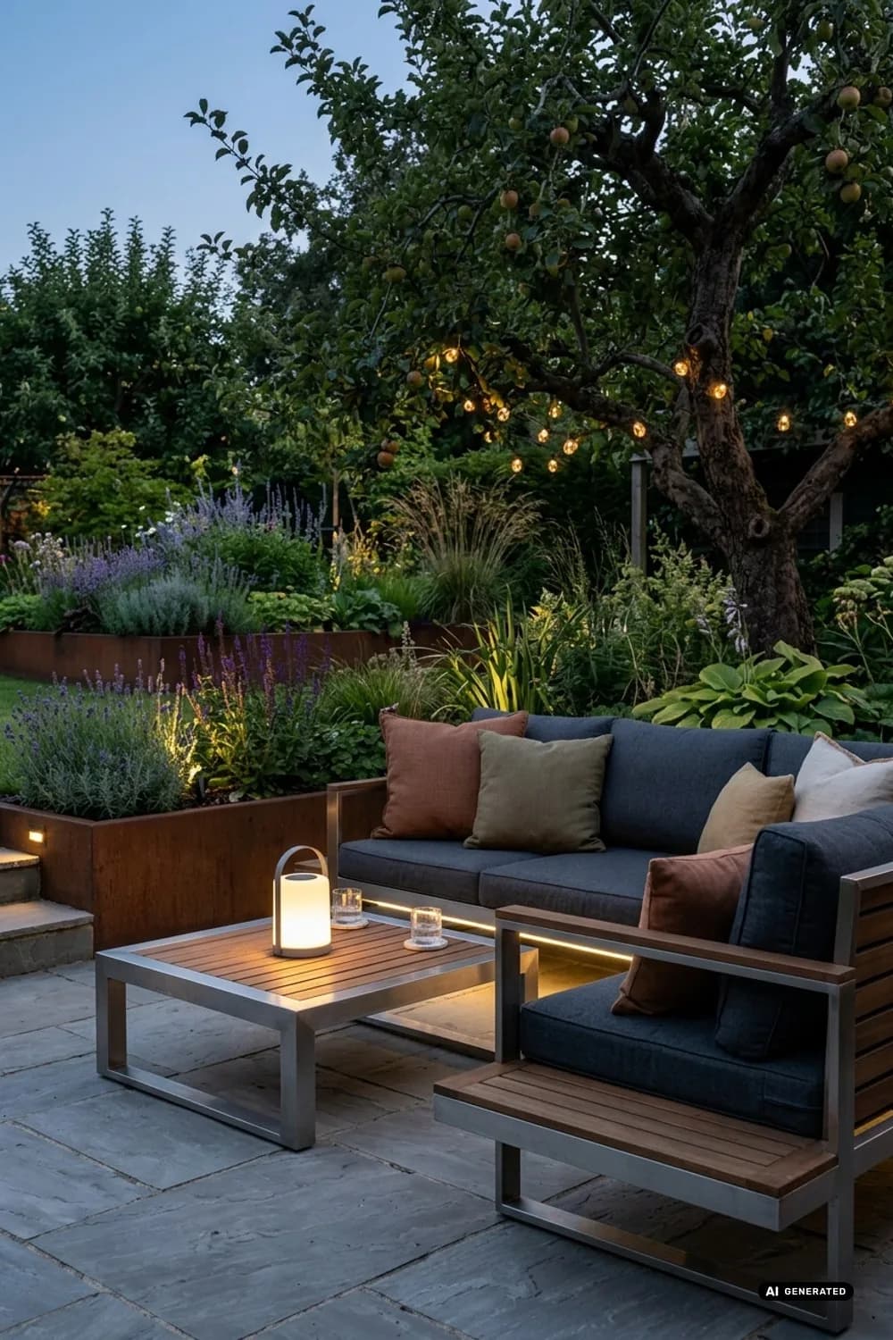 Magisches Licht: Stimmungsvolle Beleuchtung – Garten-Lounge einrichten: 8 gemütliche Ideen